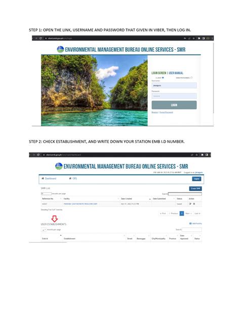 smr online submission